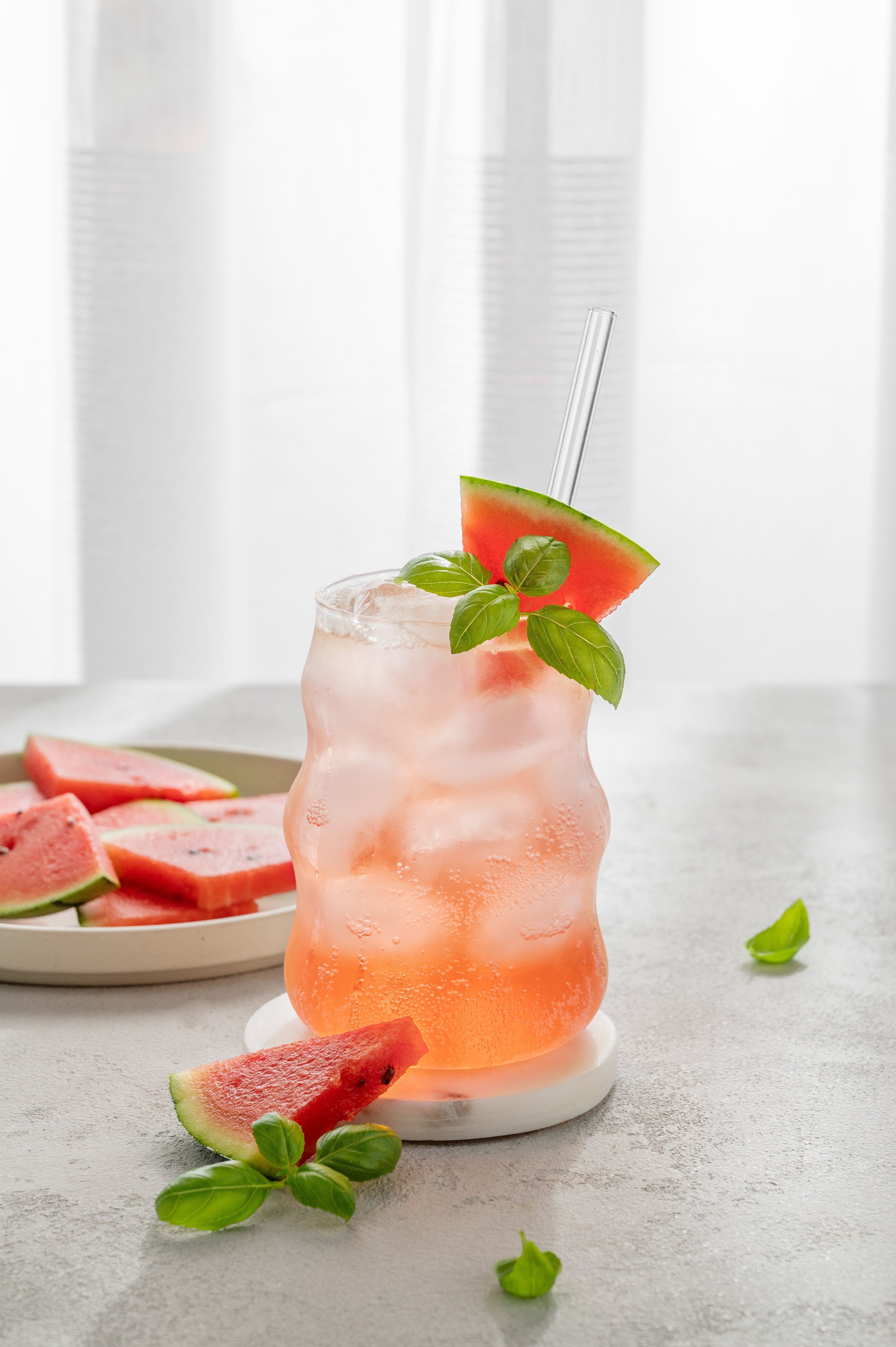 Watermelon Basil Mule
